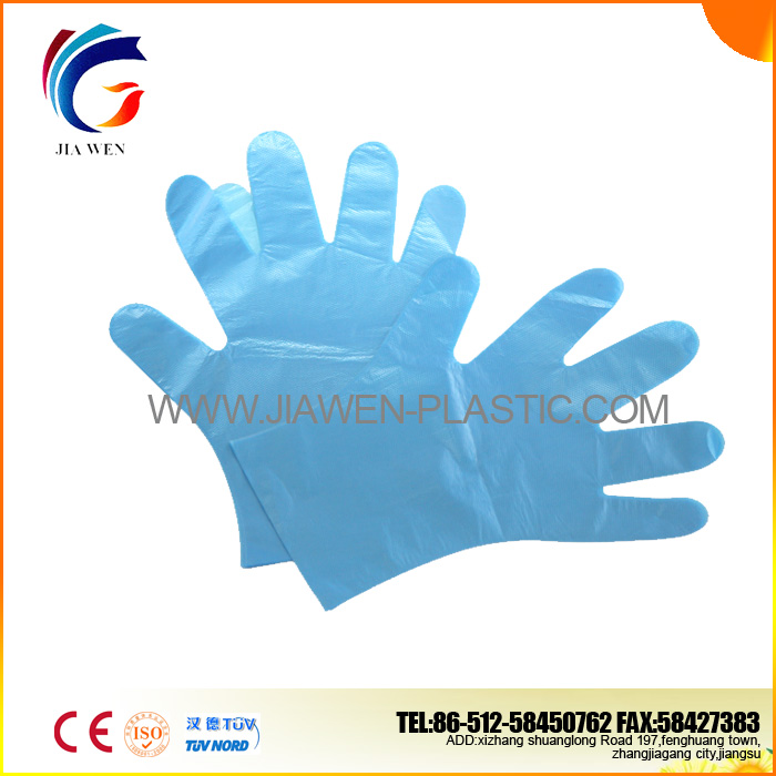 Blue PE Glove