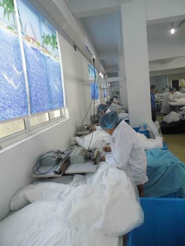 CPE Gown heat-sealing