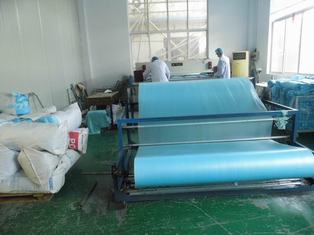 CPE Gown cutting