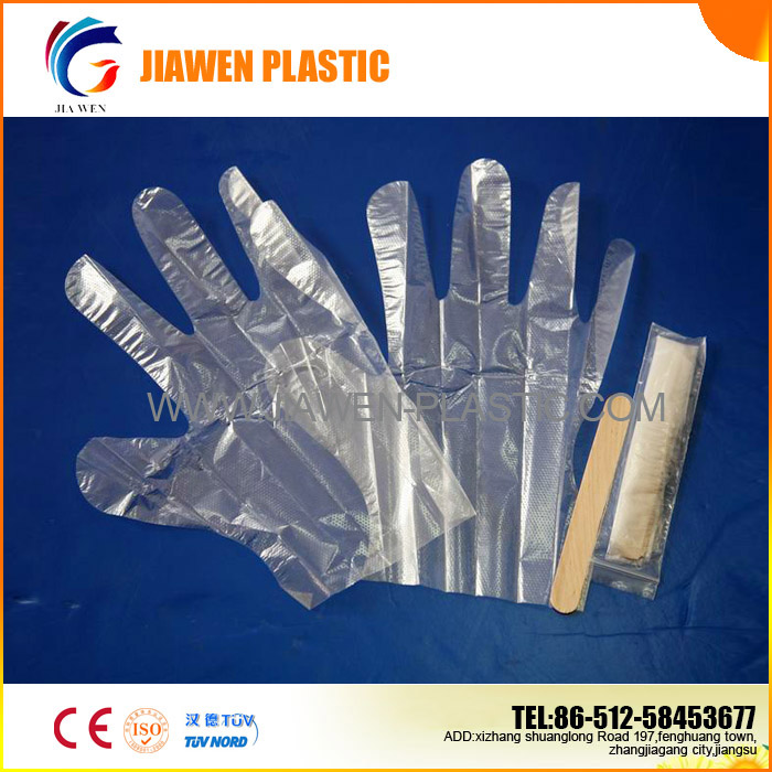 SPA Beauty Salon Barbershop PE Folding Glove