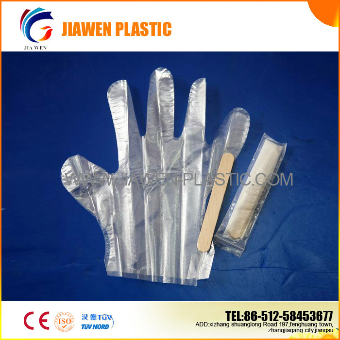 Beauty Salon PE Folding Glove